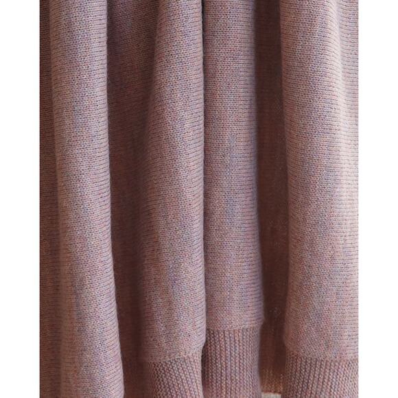 Fabric Junkies Lightweight 100% Alpaca Blanket / BLUSH - Picture 2 of 3